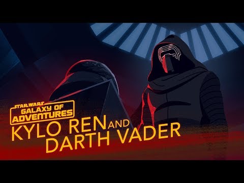 Kylo Ren and Darth Vader - A Legacy of Power | Star Wars Galaxy of Adventures
