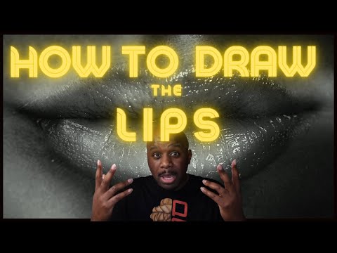 Drawing tutorial for beginners how to draw lips simple...