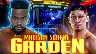 My First Prime Time Fight In Madison Square Garden!