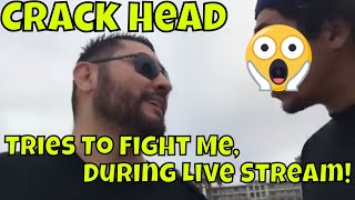 Live Stream Goes Wrong - Guy Tried to Pick a Fight!