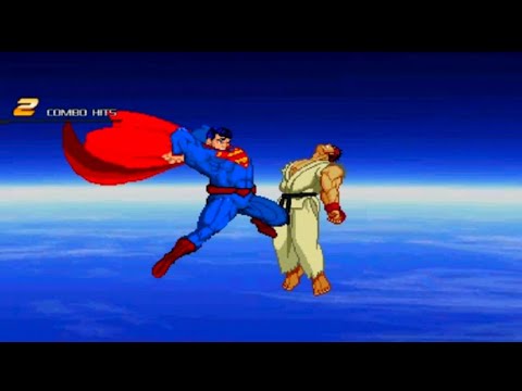 SUPERMAN VS SHIN RYU - AMAZING EPIC BATTLE !