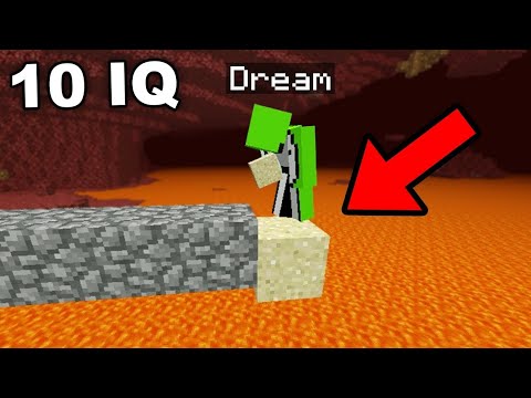 When Dream gets UNLUCKY 10 IQ [FAILS]