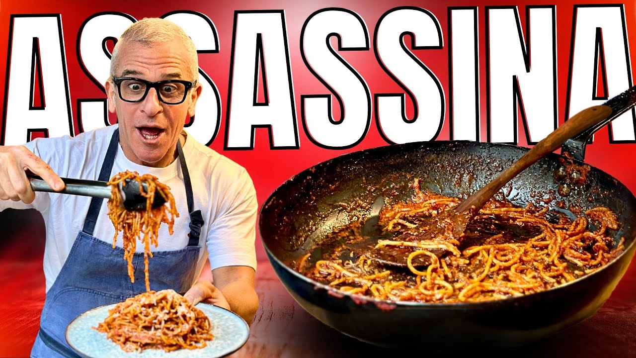 La Ricetta che Spopola in tutto il Mondo: SPAGHETTI ALL'ASSASSINA Baresi - Chef Max Mariola