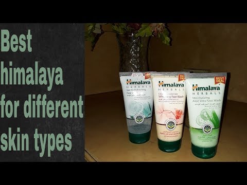 Himalaya Face Wash for Whitening Oily Dry Normal and Combination Skin