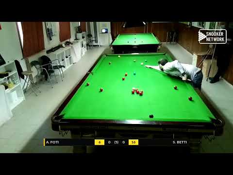 TUSCANY SNOOKER ACADEMY - REG. FIBIS TOSCANA CAT. B 2020/21 - A. FOTI vs S. BETTI