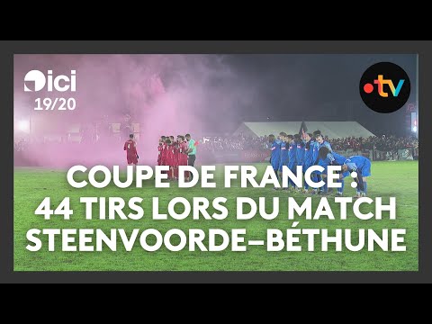 Coupe de France : 44 tirs au but lors du match entre Steenvoorde et Béthune