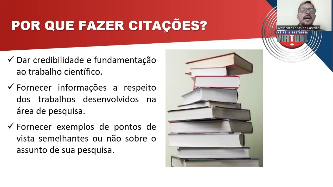 Aula ao Vivo de Projeto Integrador III - Tema: Normas Técnicas de Elaboração de Projeto Científico.