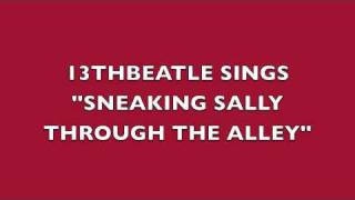 SNEAKING SALLY THROUGH THE ALLEY-RINGO STARR COVER