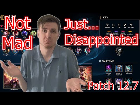 Riot continues terrible patch notes | Angrily reviewing League of Legends patch 12.7