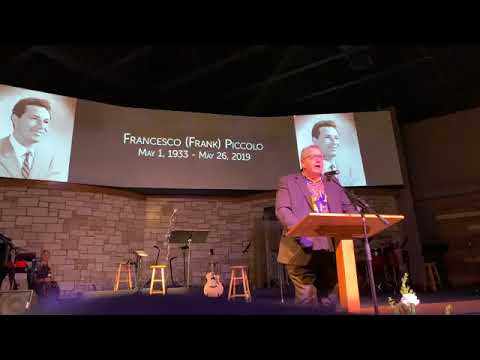 Francesco (Frank) Piccolo Celebration of Life Service June 1, 2019