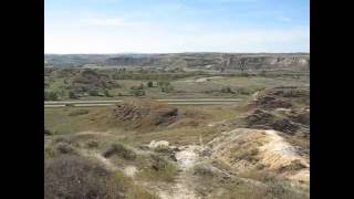 preview picture of video '360° view at Skyline Vista in Theodore Roosevelt National Park'