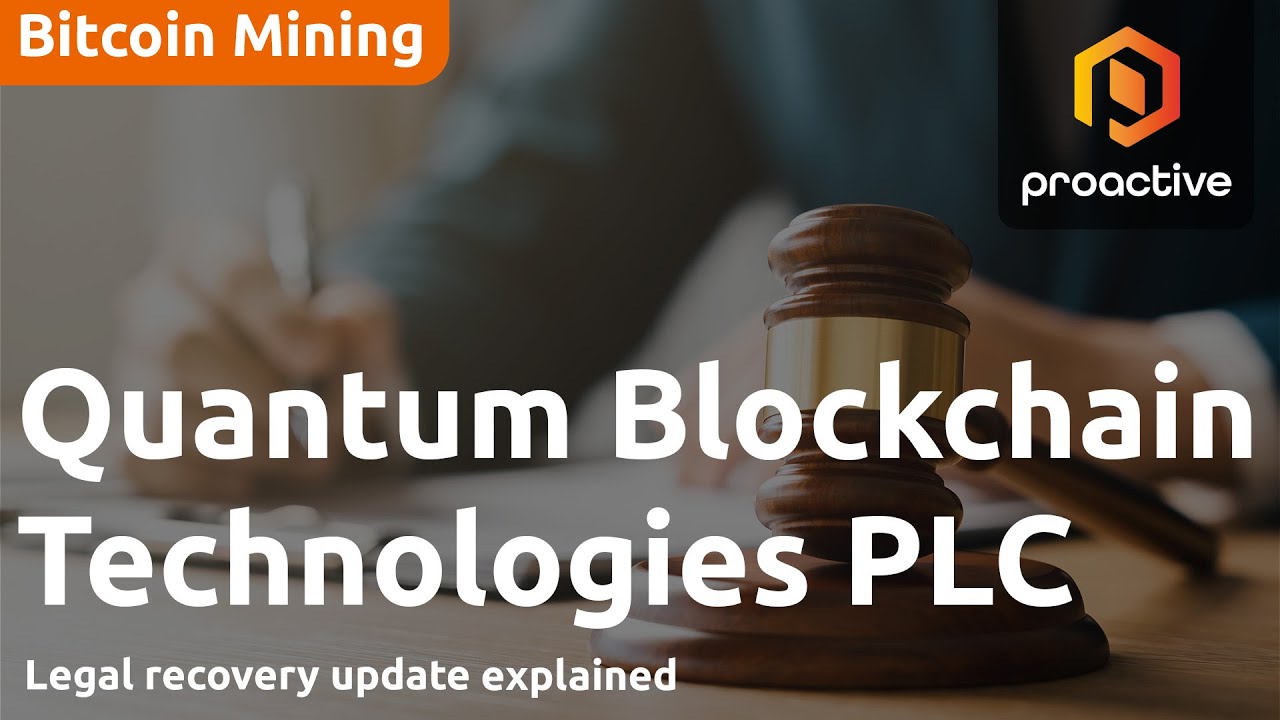 Quantum Blockchain Technologies CEO explains Sipiem recovery action, next steps