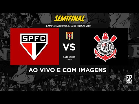 São Paulo x Corinthians - SUB 10 | 11/10/2025 | AO VIVO | Semifinal | Campeonato Paulista A1 | Ouro