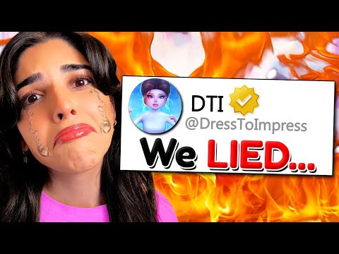 Dress To Impress LIED AGAIN...