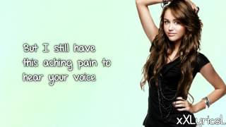 Miley Cyrus - Obsessed (Lyrics)