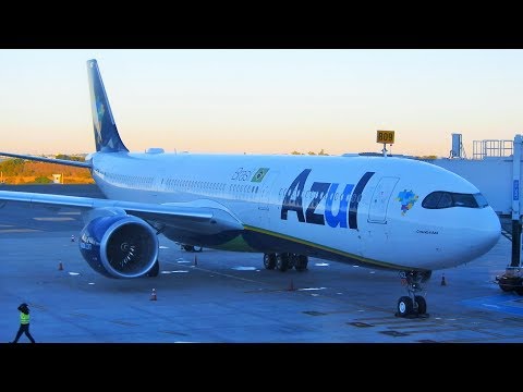 ENTRANDO NO A330-900NEO DA AZUL - DECOLAGEM DE CAMPINAS A RECIFE (VÍDEO 4K)