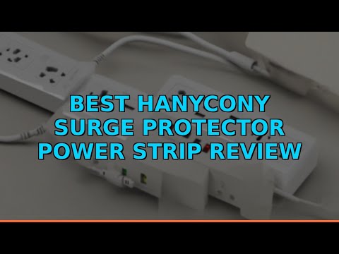 Best HANYCONY Surge Protector Power Strip Review