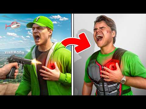 GTA 5 RP But I FEEL PAIN IRL (Haptic Suit)