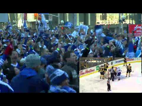 Fans React to Franson's Goal - 05/13/2013