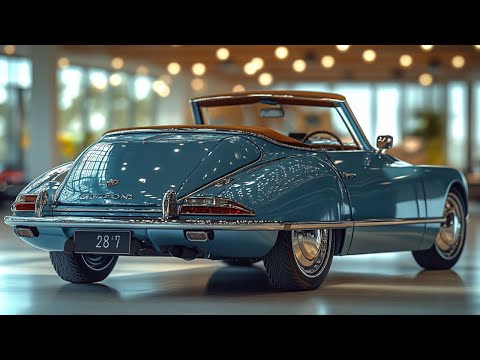 The Legend Returns! 2025 Citroen DS21 Cabriolet Will Leave You Speechless!