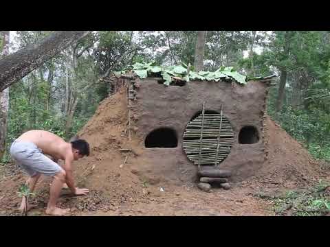 20 ! Days ! Survival ! And ! Build In The Rain Forest   Full Video