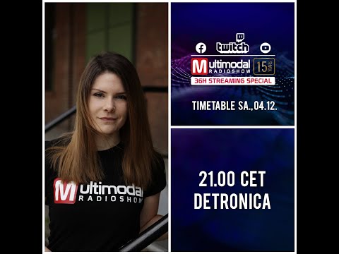 Bass House & Dance Music Mix - Detronica for 15 years of @MultimodalMusic Marathon Part 10/20