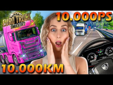ETS2 🚛 10,000KM with 10,000HP 🤯