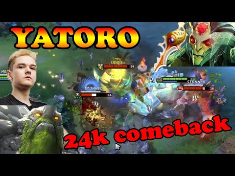 Yatoro Tiny 24k comeback vs Divine Rapier Medusa ft Underlord | Giveaway | Dota 2 Pro Gameplay