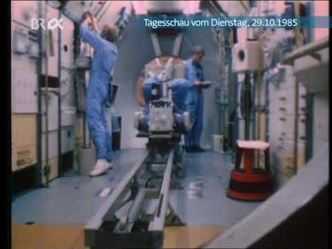 ARD Tagesschau vom 29.10.1985 - Shuttle STS-61A D1-Mission