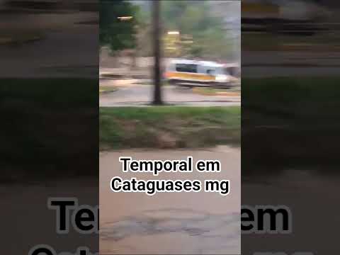 Temporal em Cataguases mg deixa toda cidade assim 26/02/26