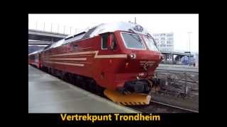 preview picture of video 'mei 2013, de treinreis van Trondheim naar Bodo en de boot langs de Lofoten naar Tromso'