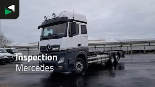 Mercedes-Benz Actros 2540 6X2 BDF Lift-Axle Automatic Euro 6BDF Lift-Axle Auto container chassis | Image 4 - Autoline