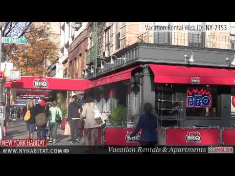 New York City - Video tour of a vacation rental on 13th Street (East Village - Manhattan)