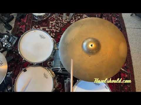 1960s Vintage Zildjian Crash Ride 22” LIGHT DRY COMPLEX Medium Thin 2652 g Bild 5