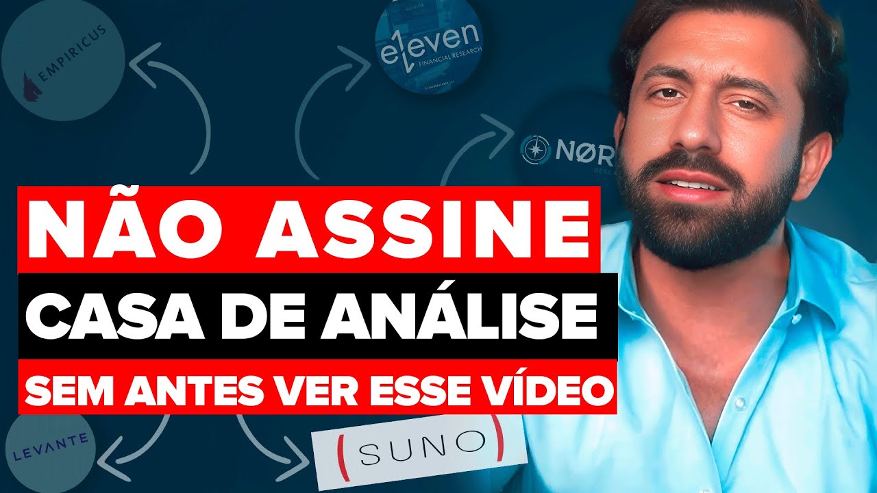 3 Motivos Para Você Nunca Assinar Uma Casa de Análise