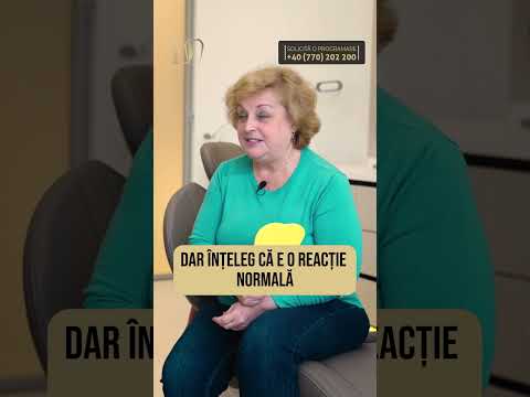Dinți provizorii în 24h – experiența pacientei după implanturi dentare