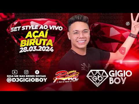 CD AO VIVO GIGIO BOY MARCANTES NO AÇAÍ BIRUTA - LENDÁRIO RUBI - 28,03,2024