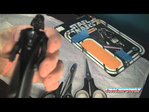 Vintage Darth Vader Card restoration kit