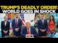 Trump LIVE | Trump Declares EMERGENCY From Whitehouse; Drops NUCLEAR Bombshell On Iran | US News