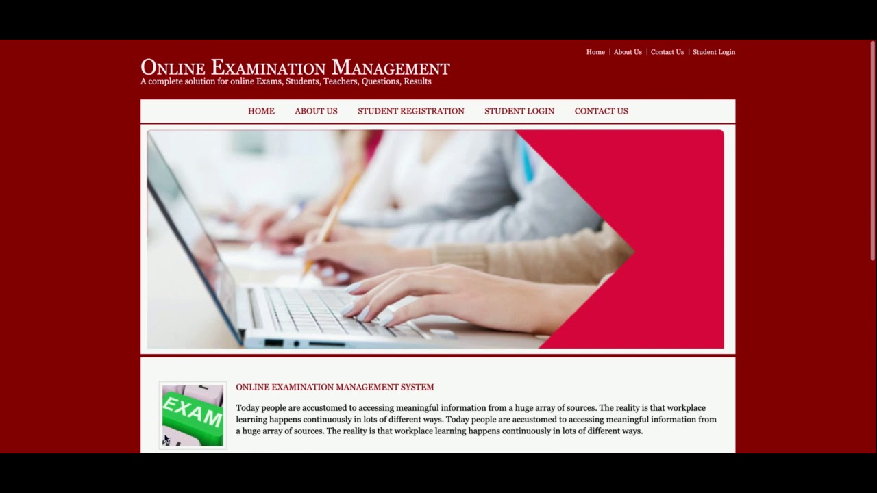 Online Examination System | Java JSP Servlet Project Tutorial | Java JSP CRUD Project