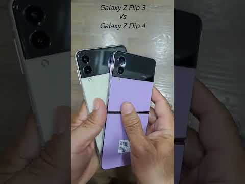 Galaxy Z Flip 3 VS Z Flip 4