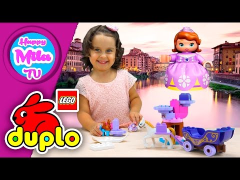 Sofia's Magical Carriage by LEGO Duplo 10822 | HappyMilaTV #246