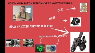KMFK heard what we want in a knife sharpening angle guide and it's here  how's that for fast!