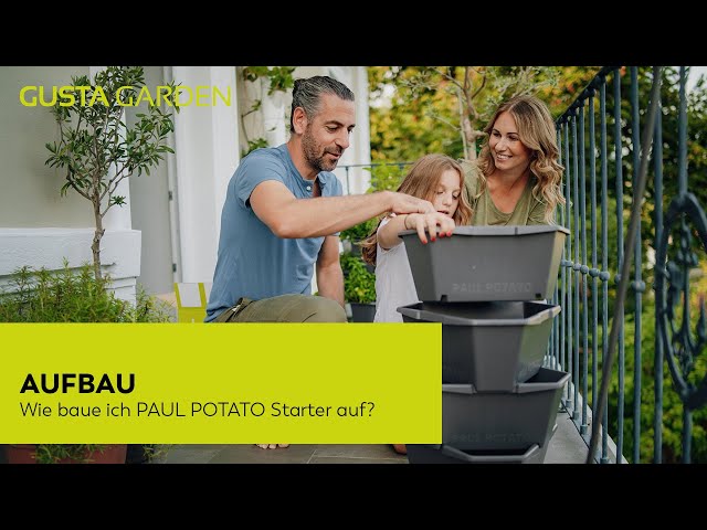 Video Teaser für Kartoffelernte am Balkon - Anbau von Kartoffeln im PAUL POTATO Starter