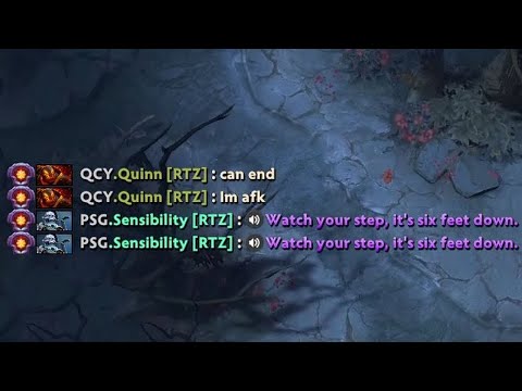 Quinn: Toxic NA player meets Toxic EU player in a 10.2K MMR Avg Pub...