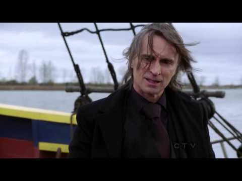 Once upon a time s02e11 Hook vs rumple on the Jolly Roger