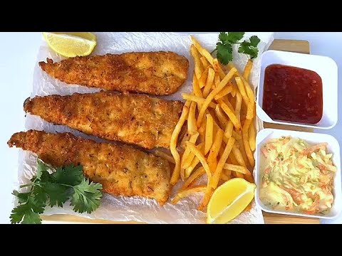 Crispy Fried Fish(Hake)🐟 Served With Fries 🍟/South African Recipe/Food We Eat/