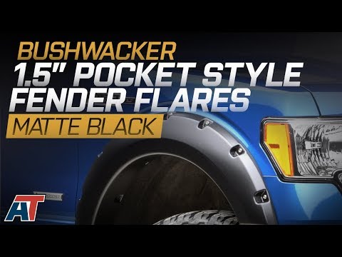 2009-2014 F150 Bushwacker 1.5" Pocket Style Fender Flares Review & Install