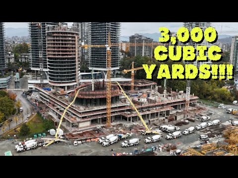 Concrete Pumping: 3000 Cubic Yards!!!  (High rise construction build)