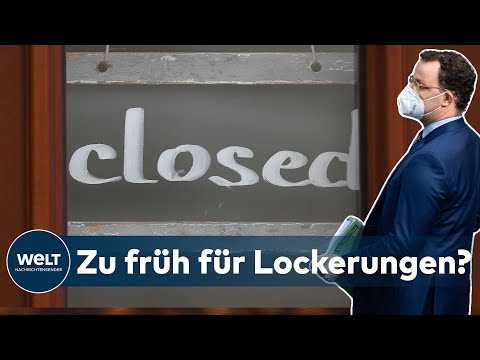 CORONA-KRISE: Lockdown-Lockerungen? Spahn sagt NEIN!